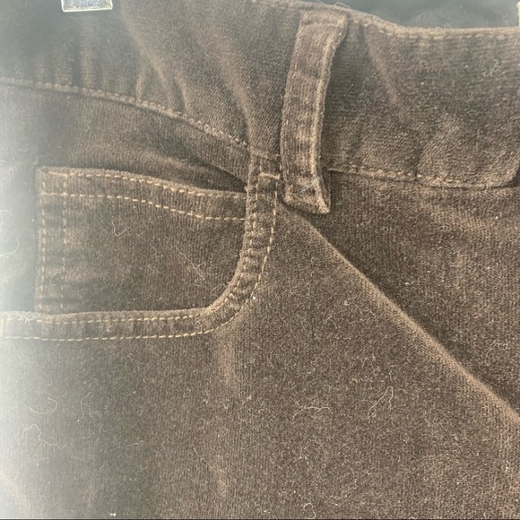 Vince Dark Brown Corduroy Skinny Pants Sz 6 - Picture 6 of 7